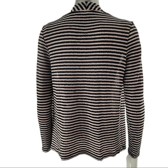 🛍️3/$40 Only  Waterfall Cardigan Stripe Knit Cardigan Size Small - Picture 5 of 5